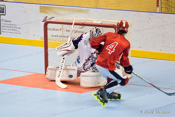 Roller Hockey Championnat Elite Grenoble vs Paris 17/10/2015