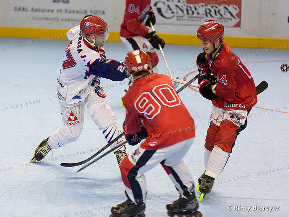 Roller Hockey Championnat Elite Grenoble vs Paris 17/10/2015