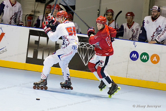 Roller Hockey Championnat Elite Grenoble vs Paris 17/10/2015