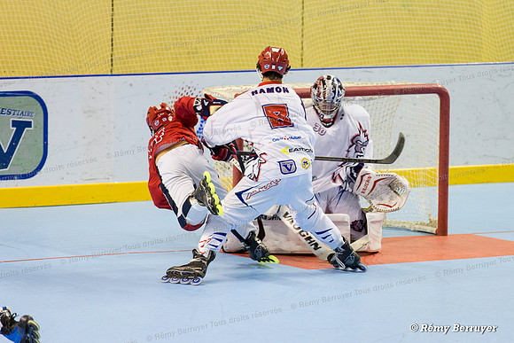 Roller Hockey Championnat Elite Grenoble vs Paris 17/10/2015