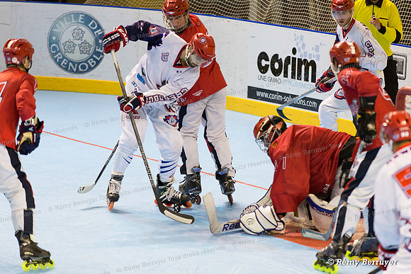 Roller Hockey Championnat Elite Grenoble vs Paris 17/10/2015