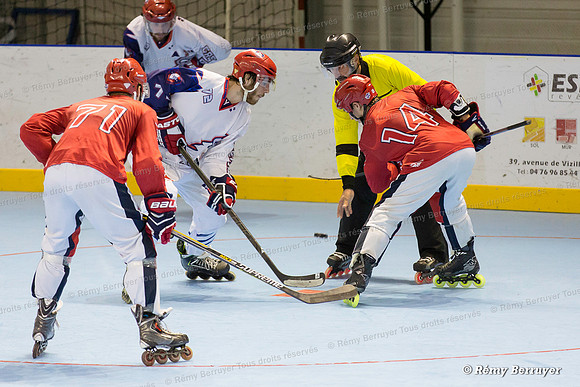 Roller Hockey Championnat Elite Grenoble vs Paris 17/10/2015