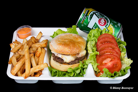 Repas sur plateau, restaurant Le Wagon