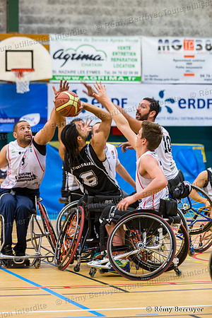 Handibasket Championnat Nationale A Meylan vs Bordeaux 15/11/2014