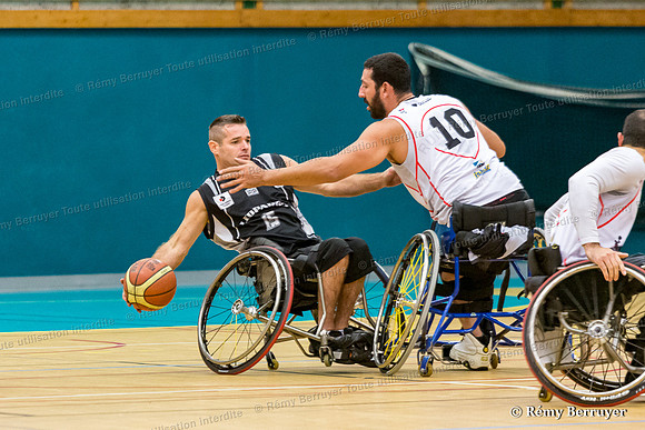 Handibasket Championnat Nationale A Meylan vs Bordeaux 15/11/2014